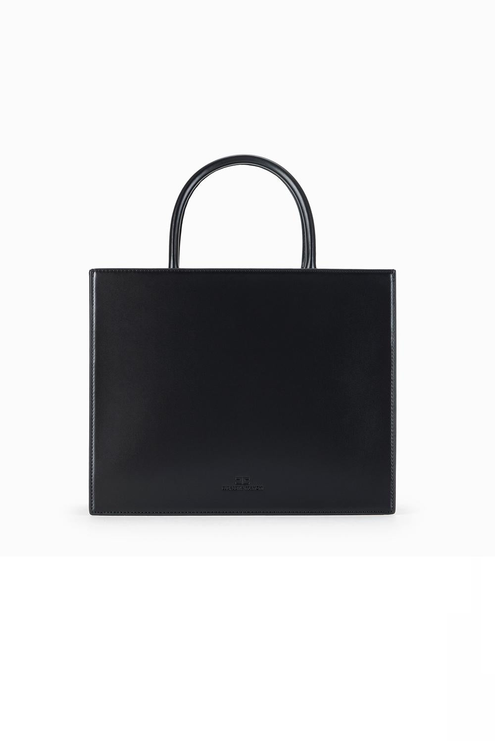  Elisabetta Franchi Tote Grande Nero Woman - 3
