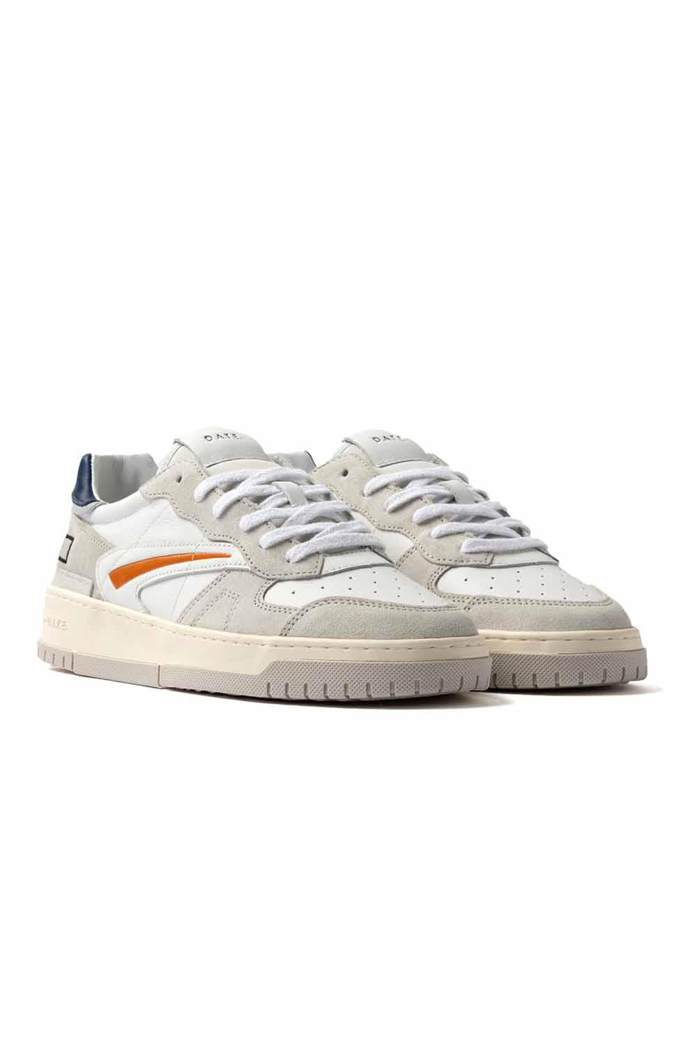  Date D.a.t.e. Sneakers Torneo White Blue Uomo - 2