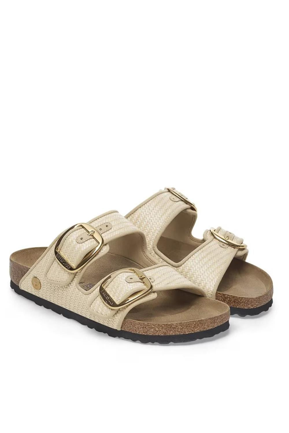  Birkenstock Arizona Big Buckle Raffia Natural Woman - 5