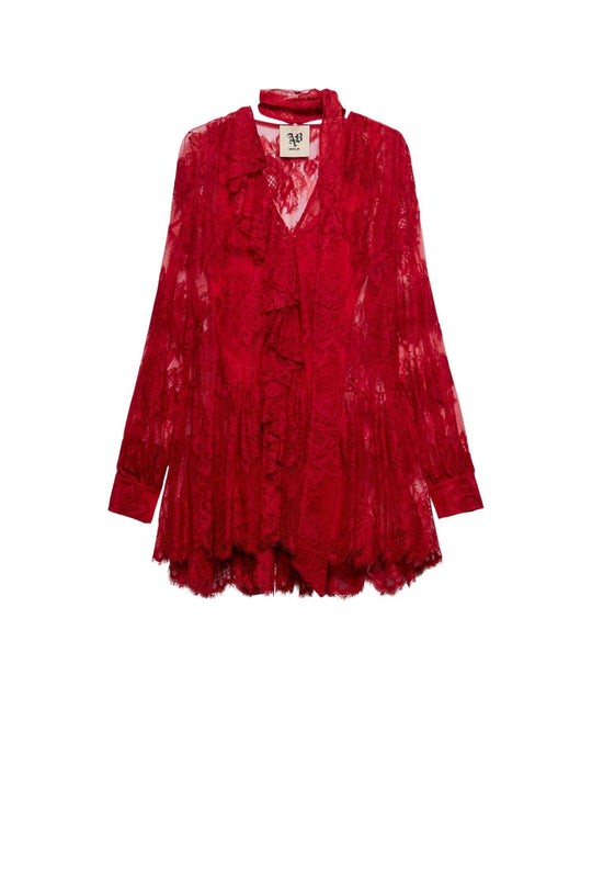 Aniye By Babydoll Abito Scarlatto<BR/>