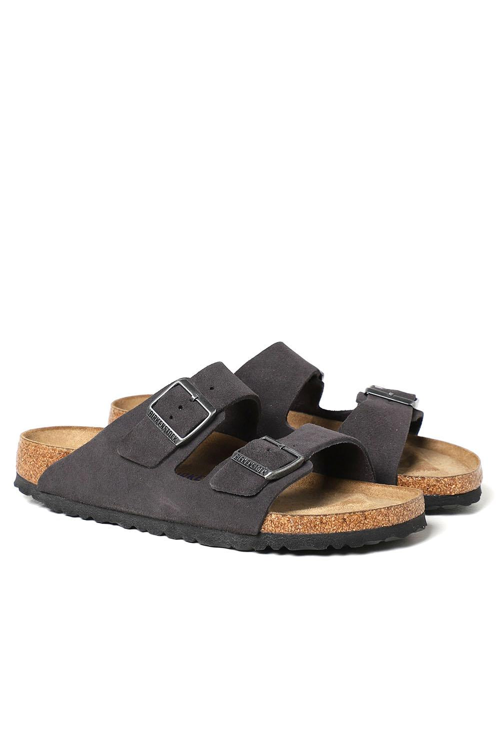  Birkenstock Arizona Velvetgrey Woman - 2