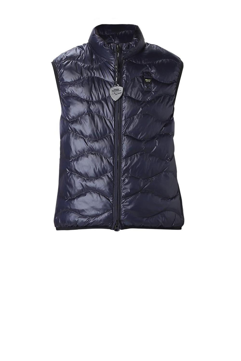  Blauer Piumino Smanicato Uomo Navy - 1