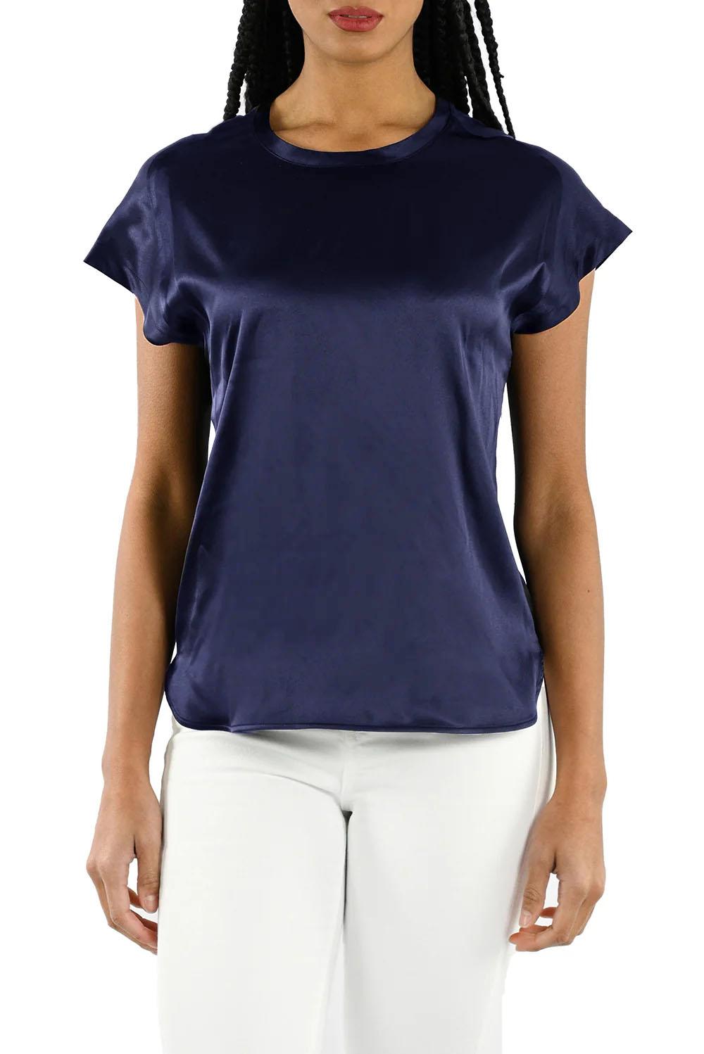  Pinko Blusa Farida Blu Abisso Woman - 5