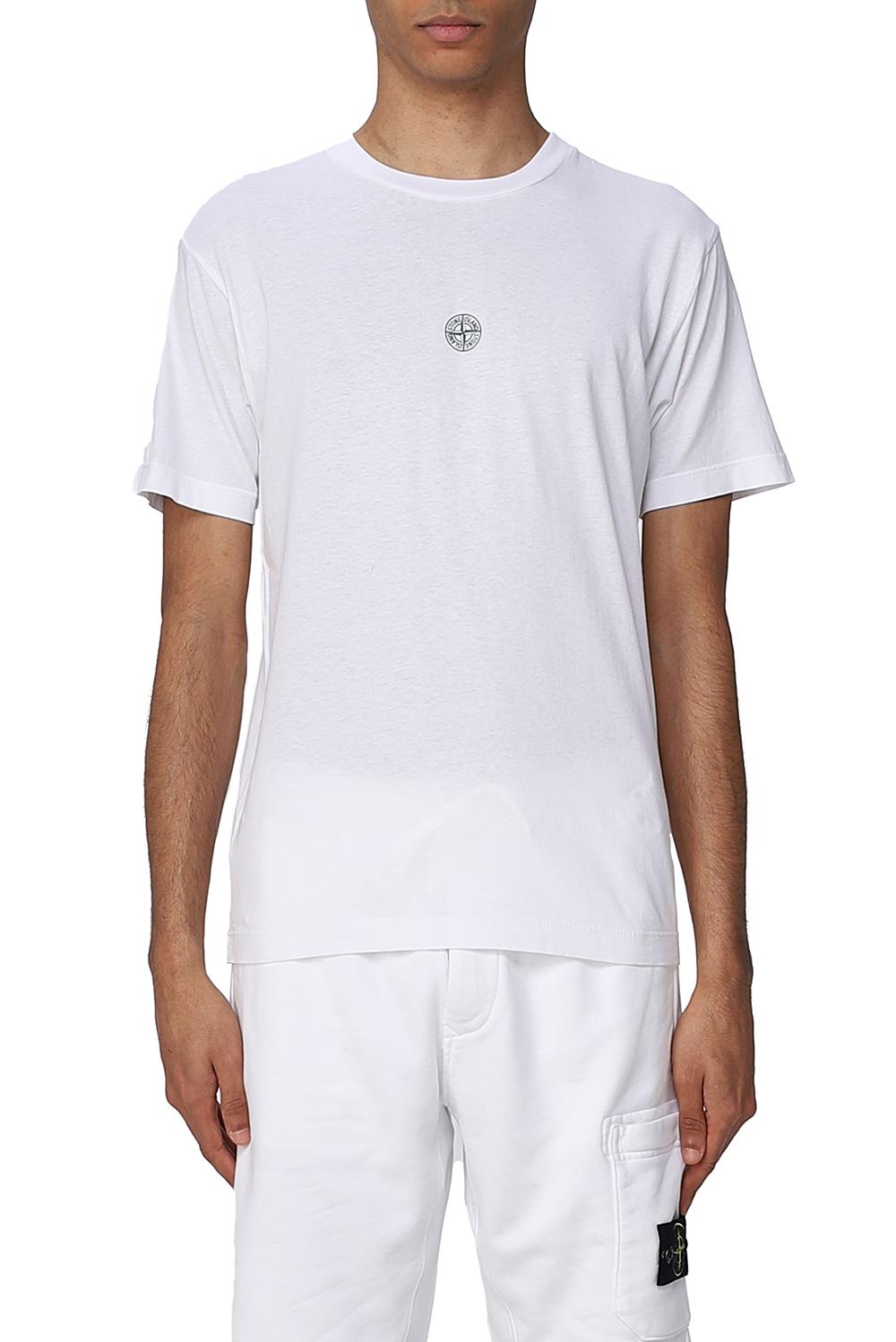 T-shirt Lettering One Print - Stone Island