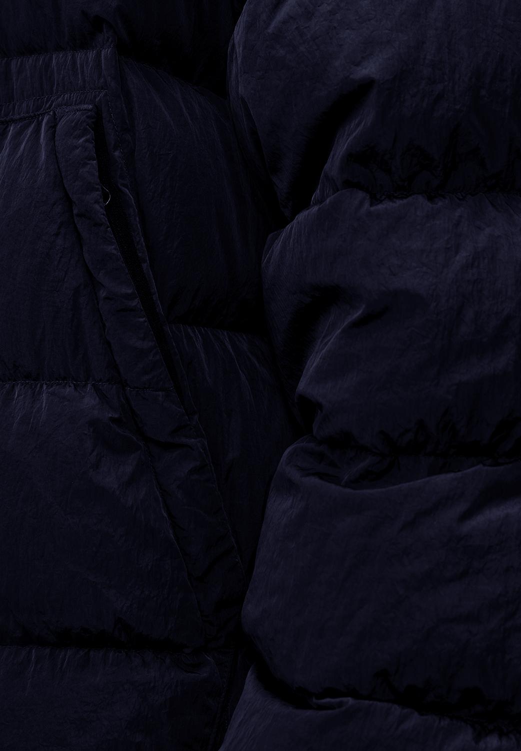  Cp Company Goggle Down Jacket Total Eclipse Uomo - 5