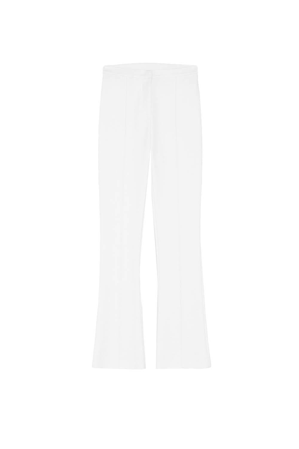  Patrizia Pepe Pantalone Flare Slim Bianco Woman - 1