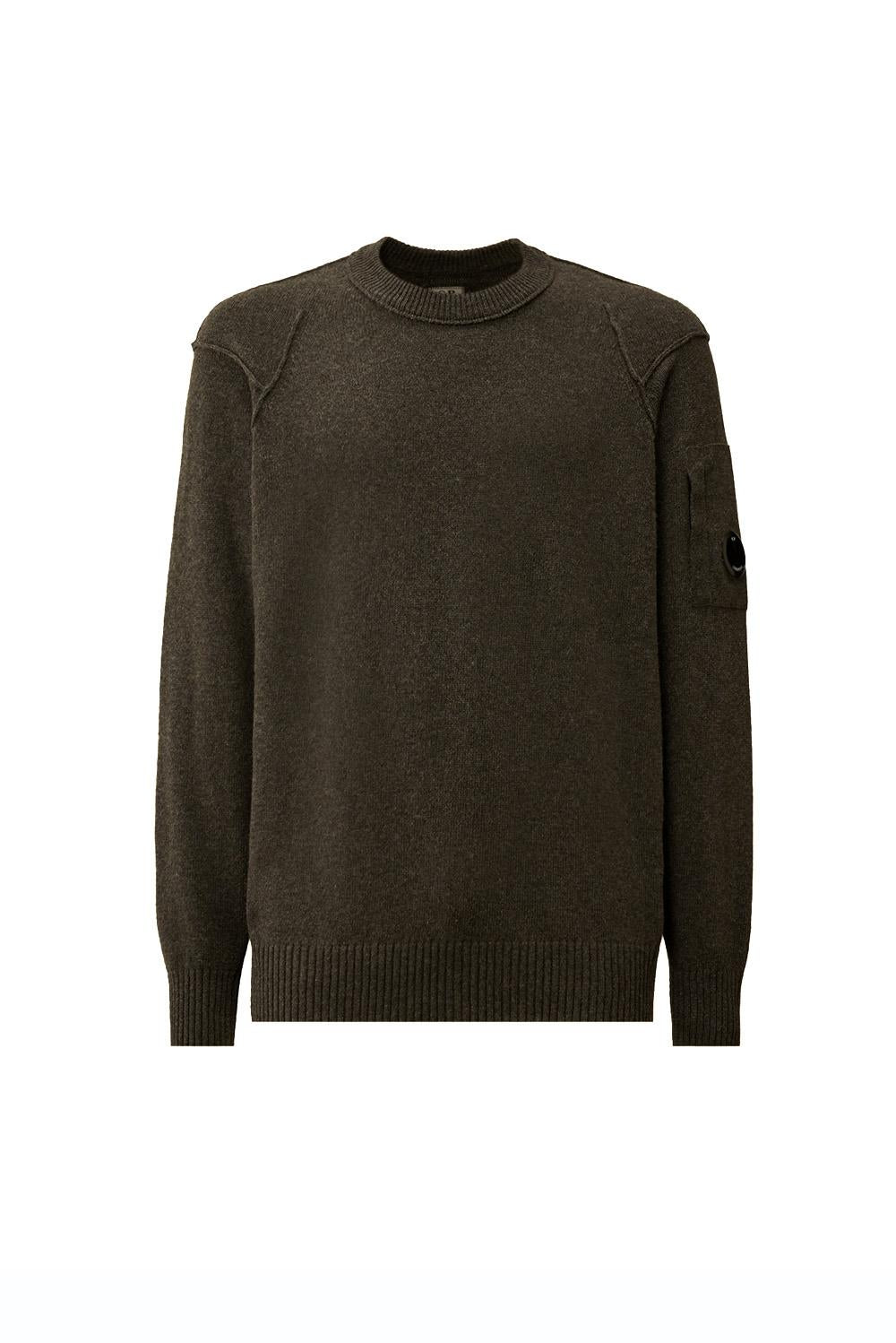  Cp Company Maglione Girocollo Dark Shadow Uomo - 1
