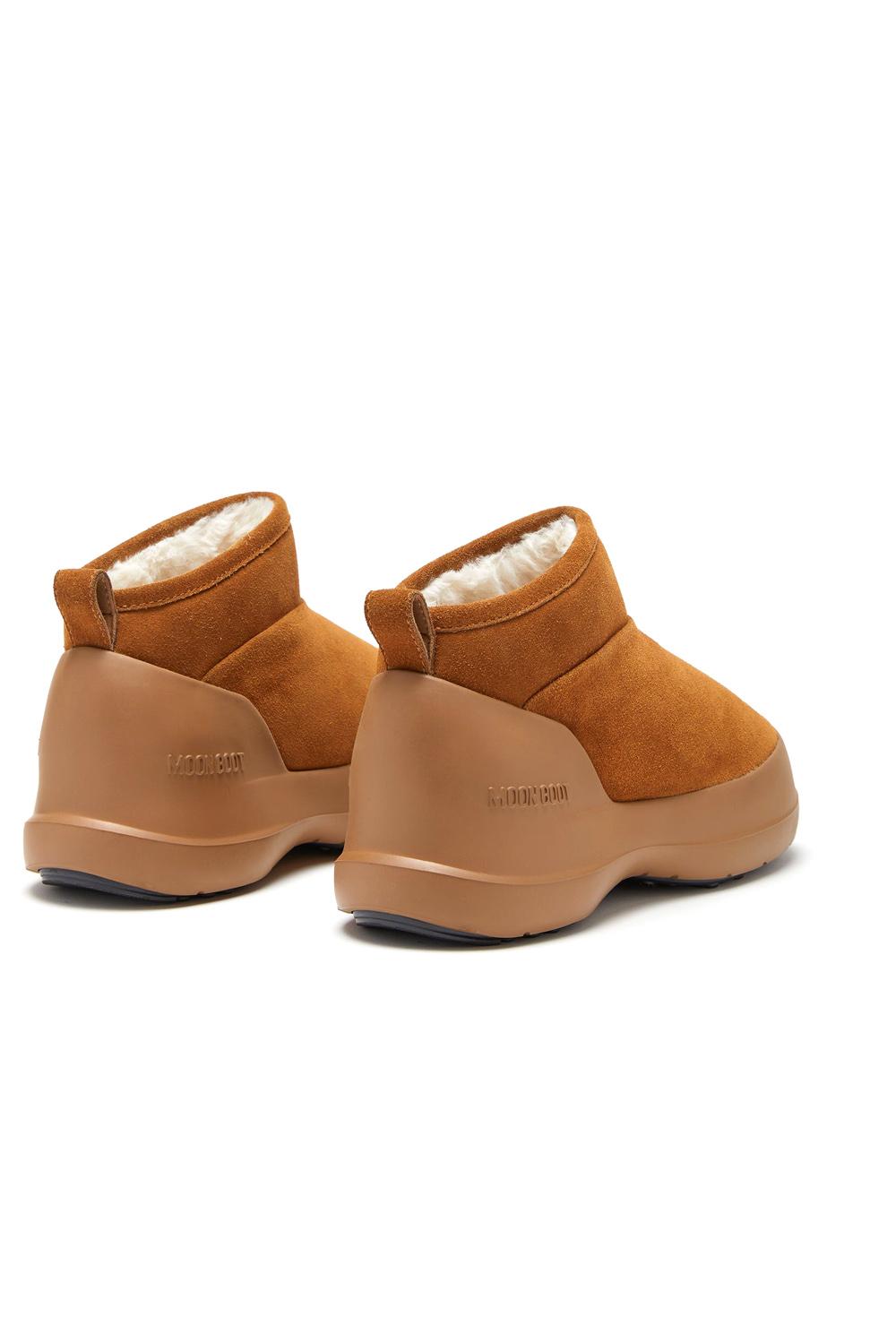  Moon Boot Luna In Camoscio Cognac Woman - 5