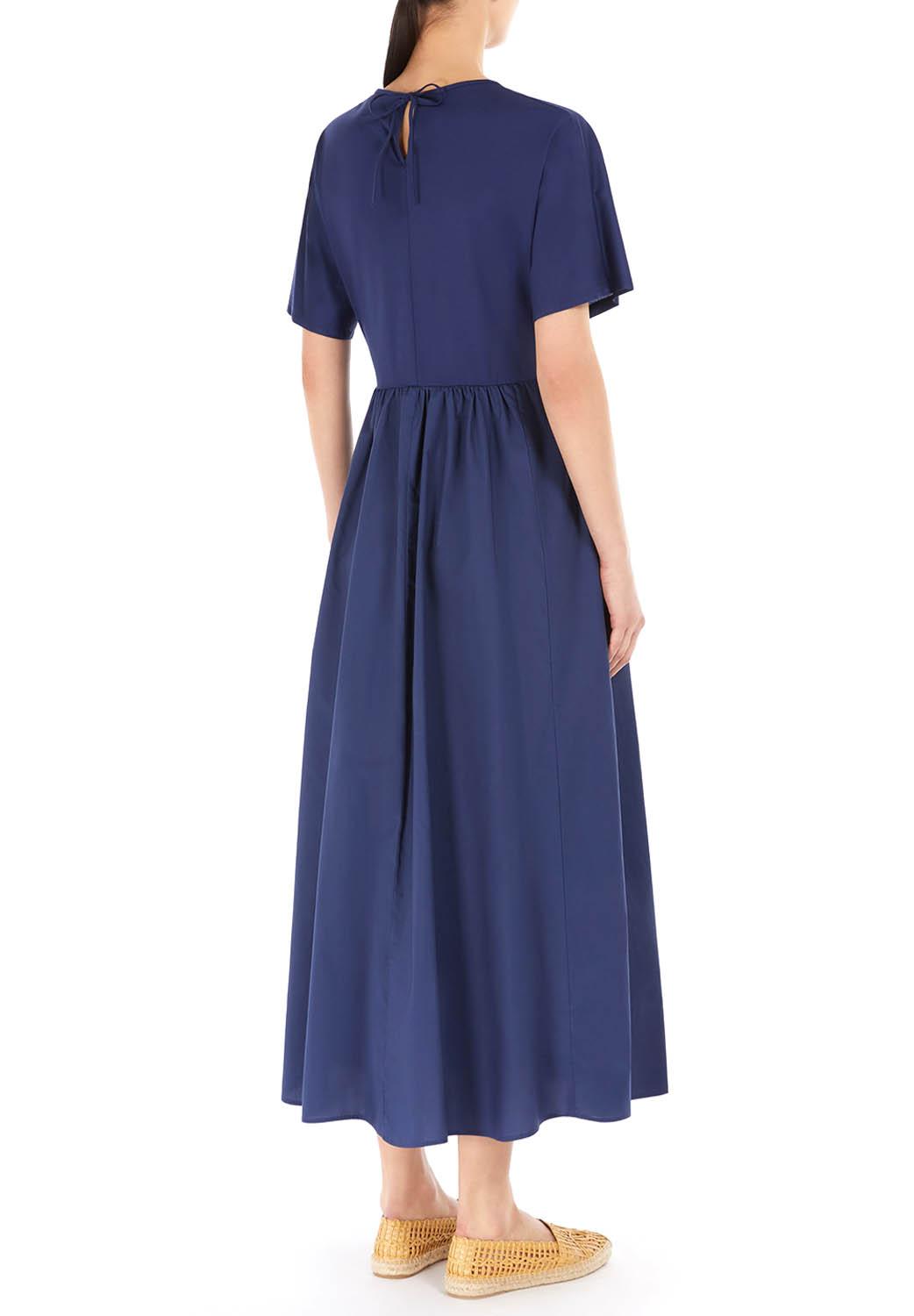  Max Mara Abito Bronzo Navy Woman - 4