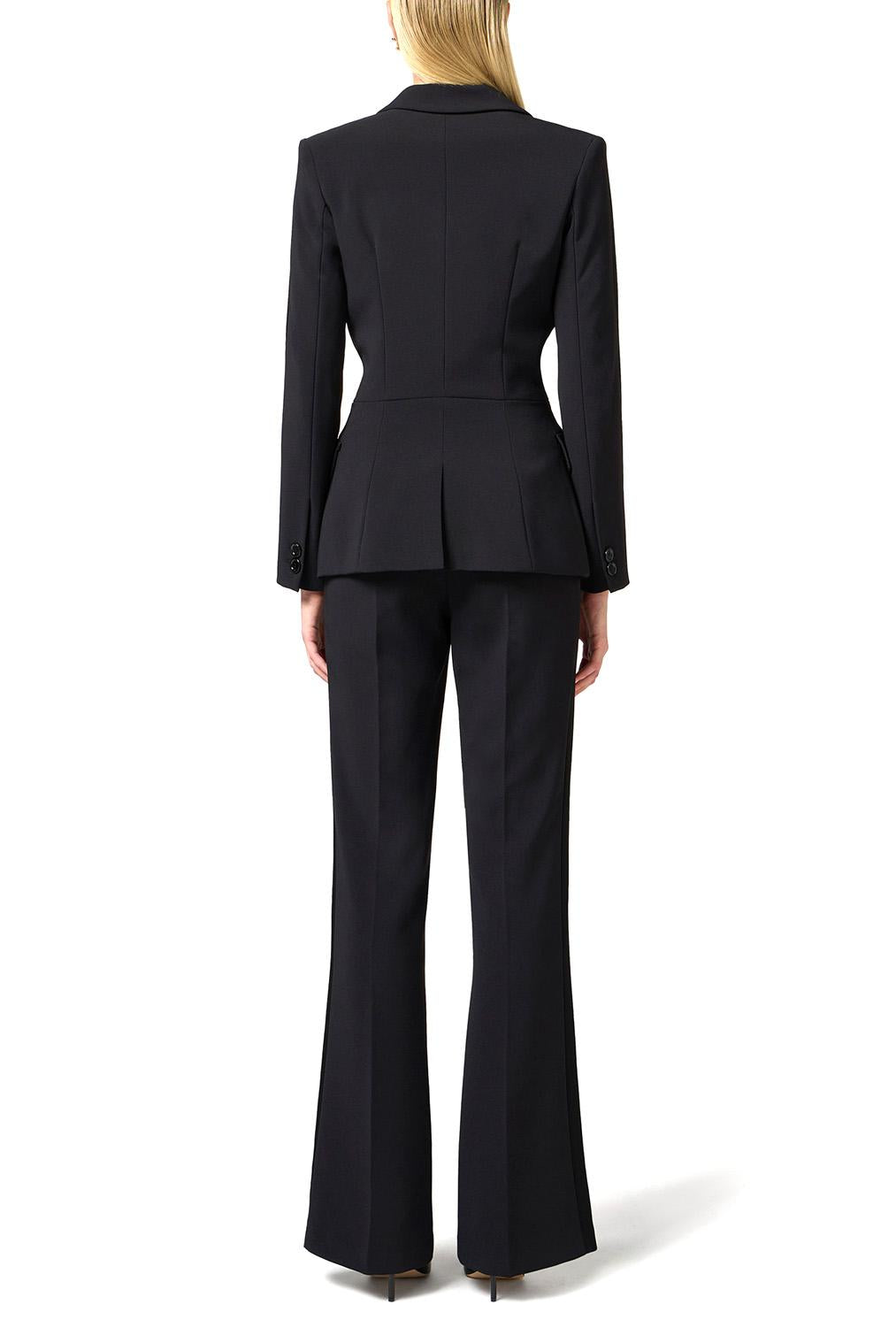  Elisabetta Franchi Tailleur Doppiopetto Nero Woman - 3