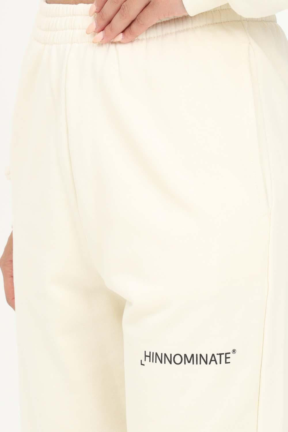 Pantalone Felpa Vita Alta - Logo Stampato