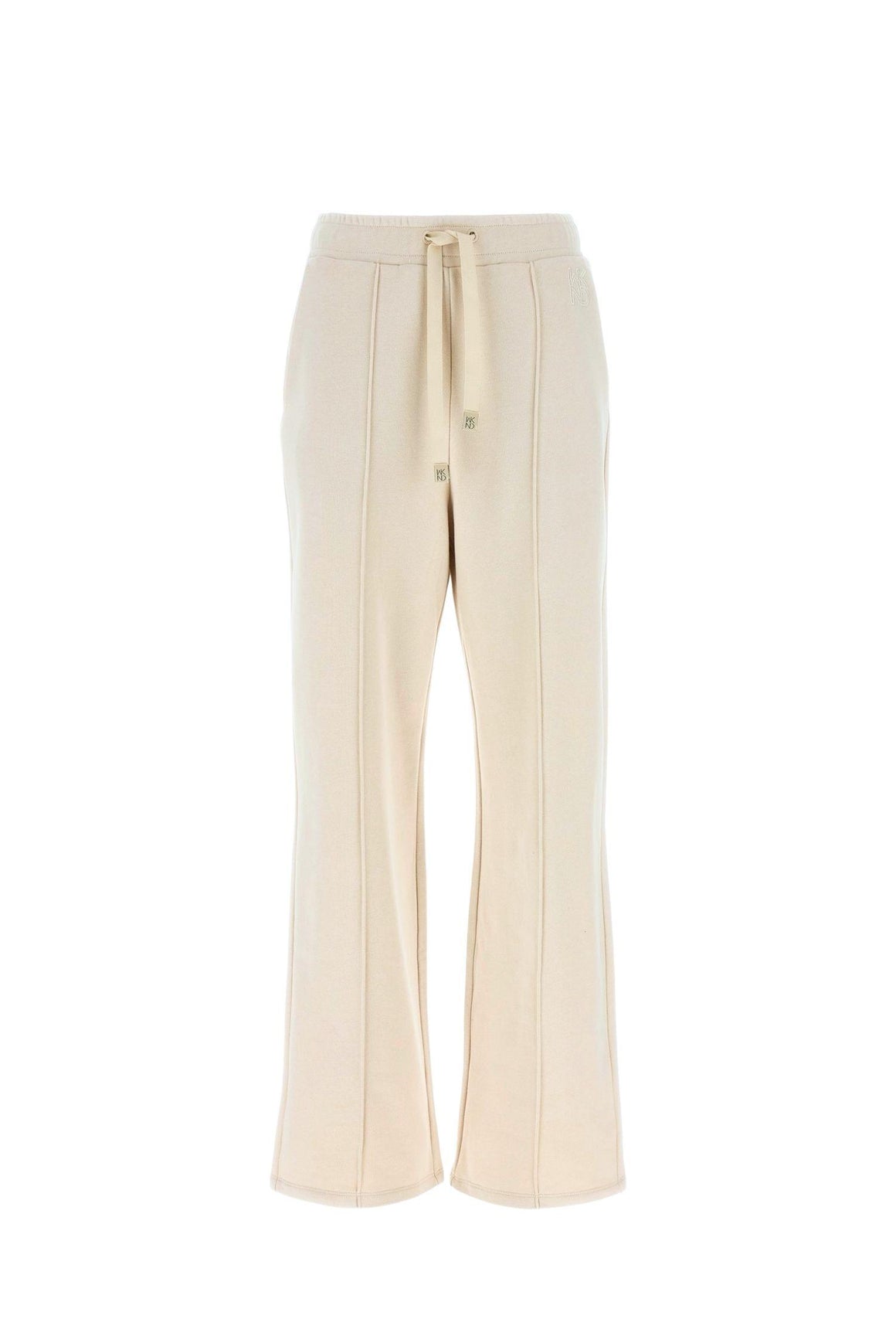  Max Mara Pantalone In Felpacolore Ecru Woman - 1