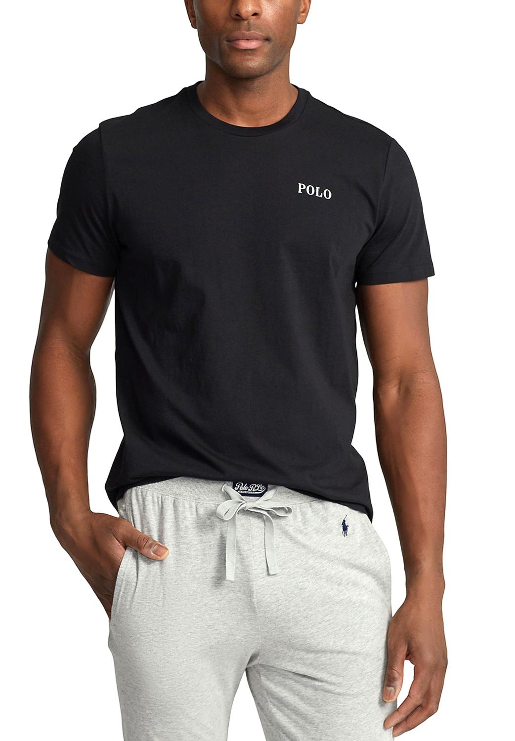  Ralph Lauren T-shirt Logo Black Uomo - 5