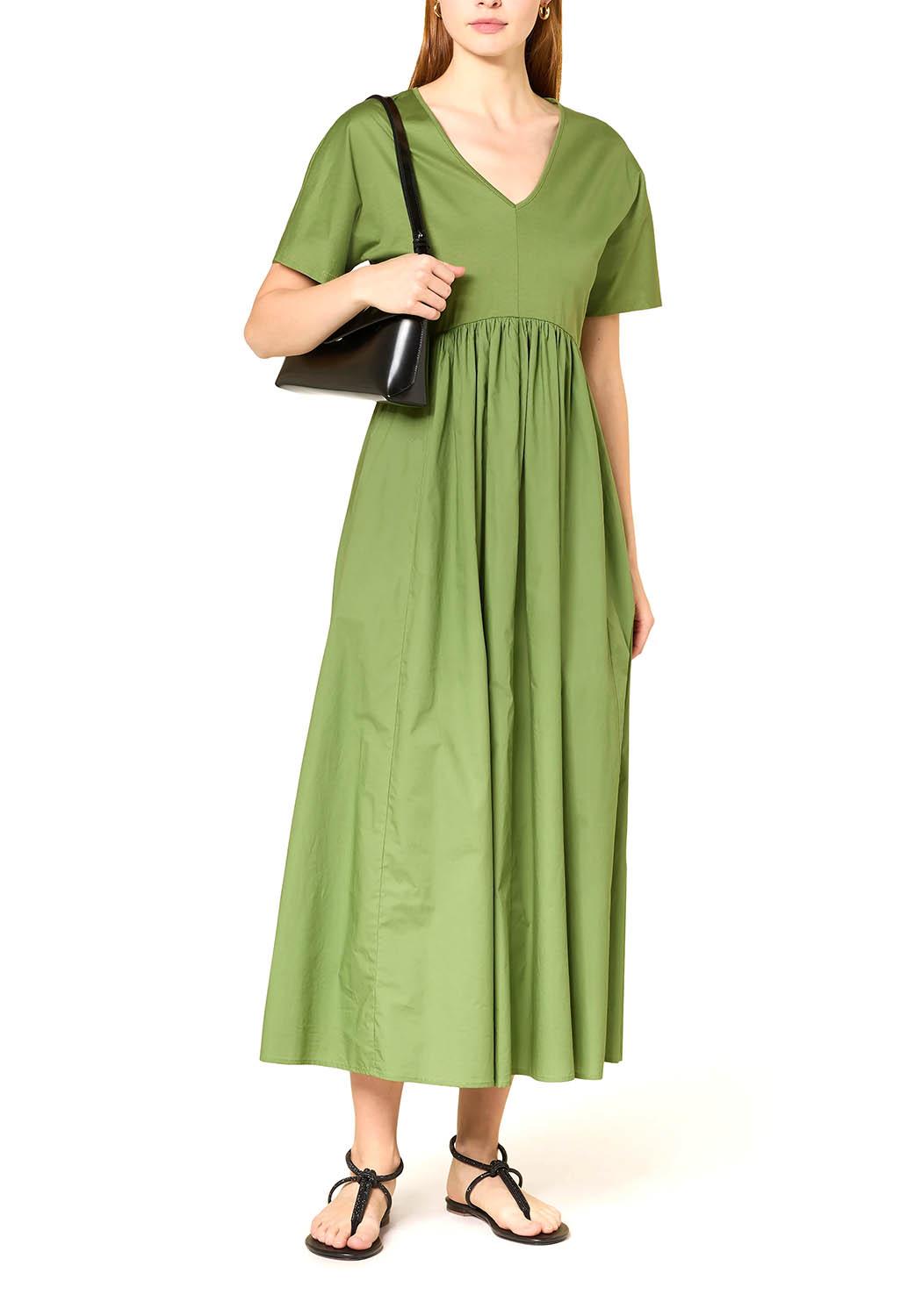  Max Mara Abito Bronzo Verde Woman - 2