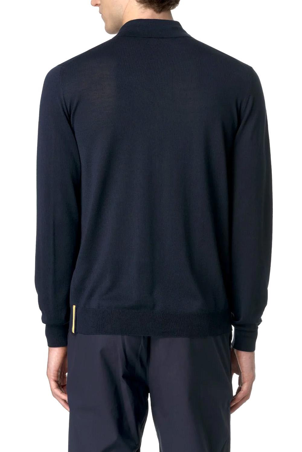  K-way Maglione Rey Melino Blue Depht Uomo - 3