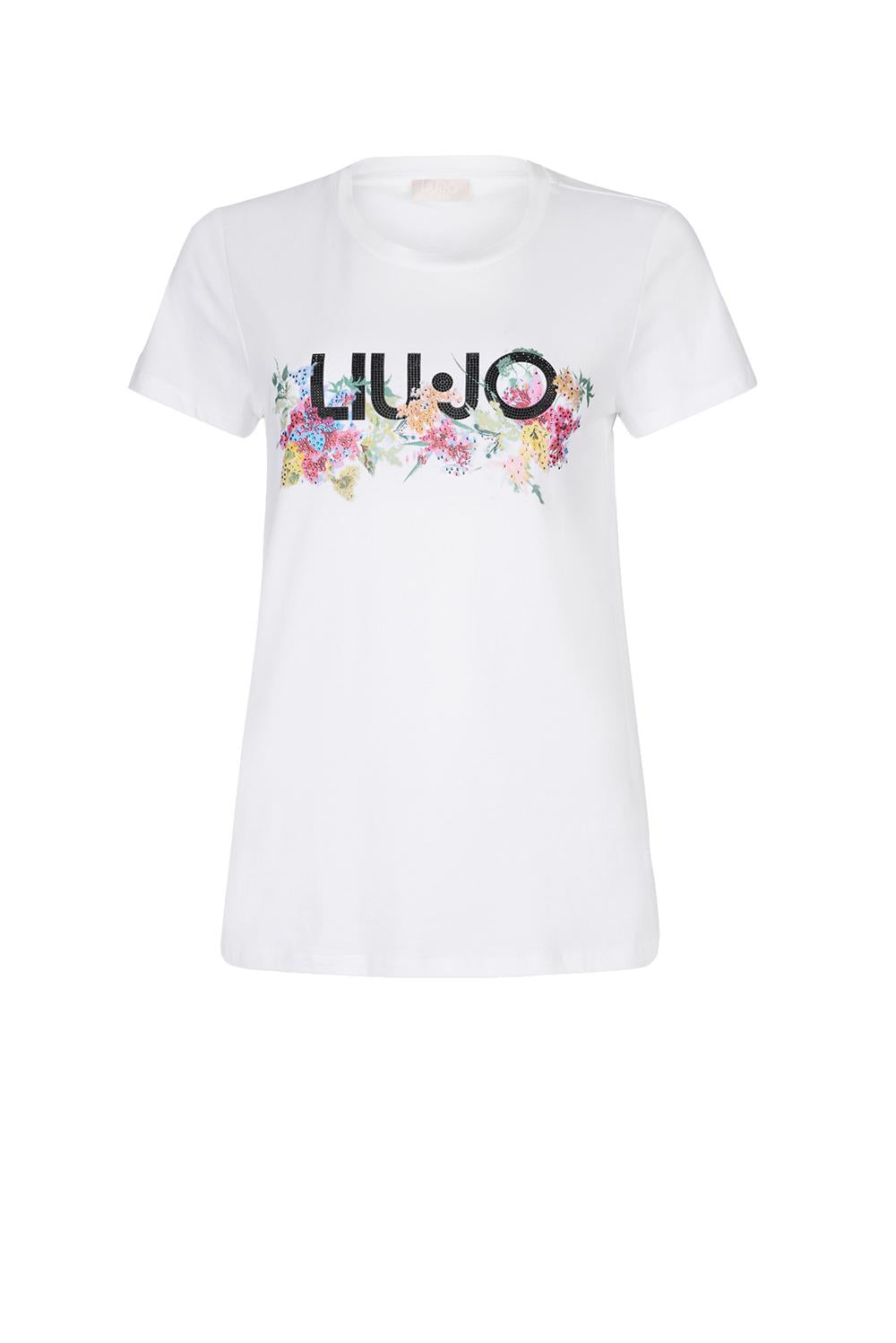  Liu Jo T-shirt Con Stampa Bianco Woman - 1