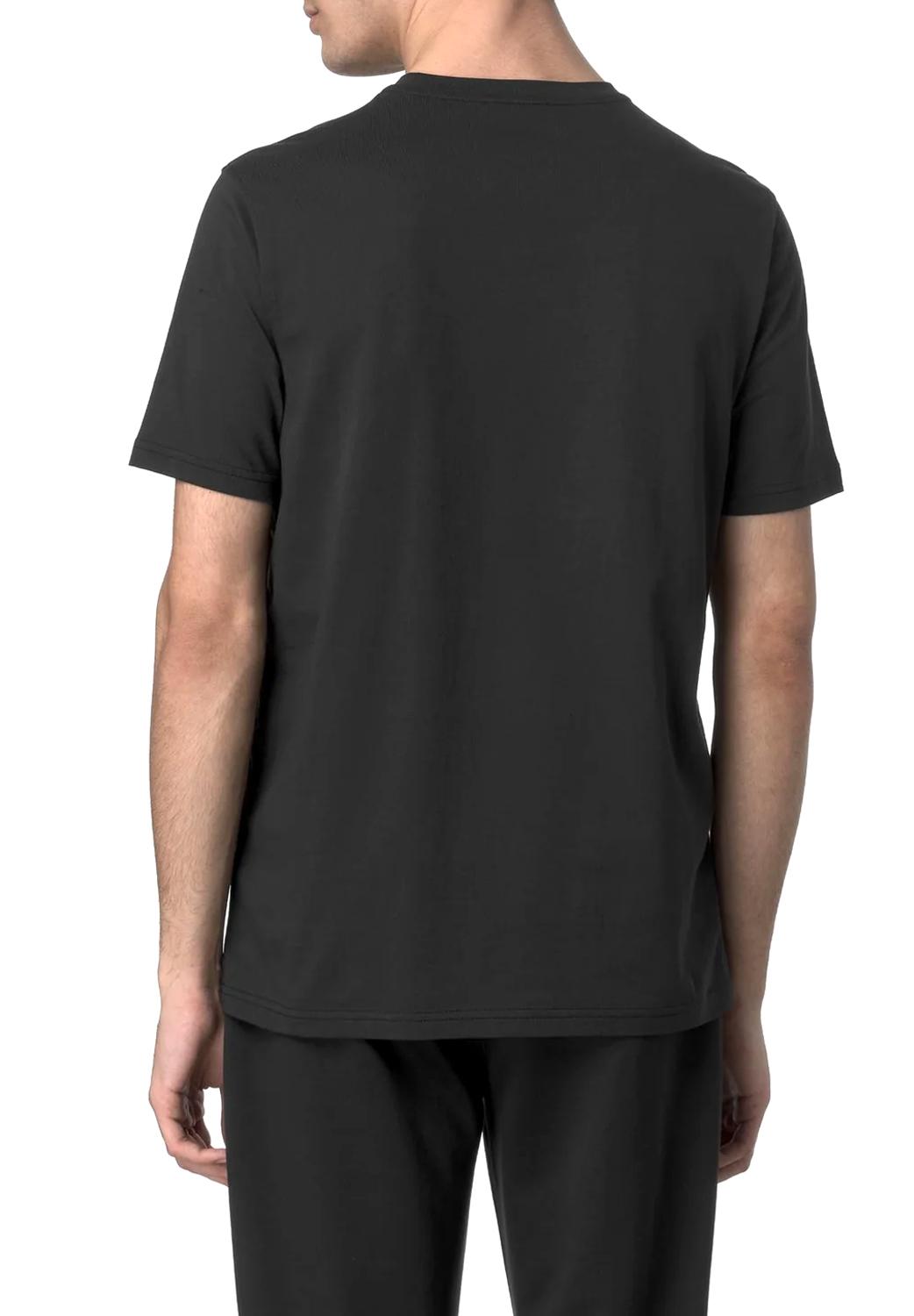  K-way T-shirt Odom Black Uomo - 3