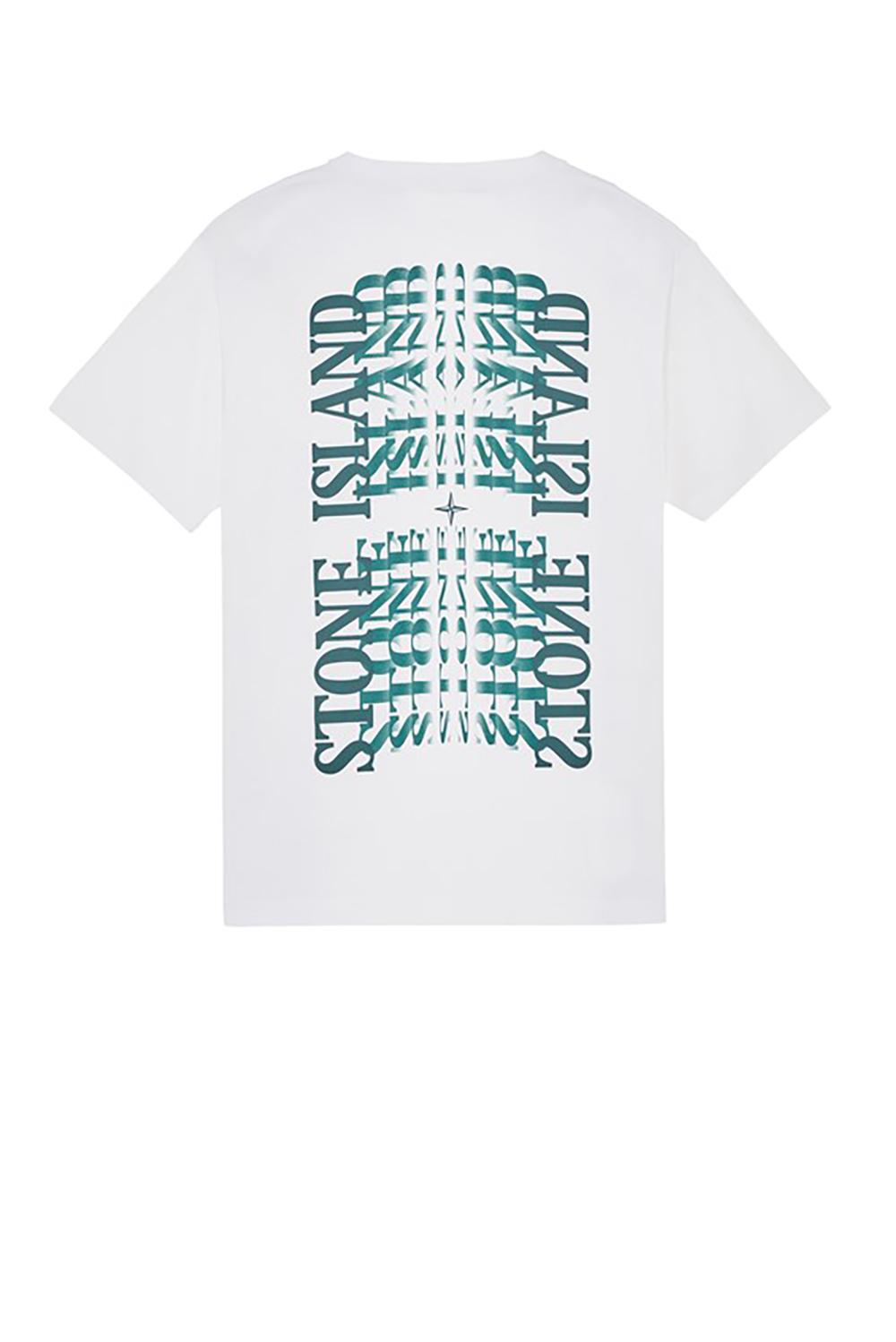 T-shirt Lettering One Print - Stone Island