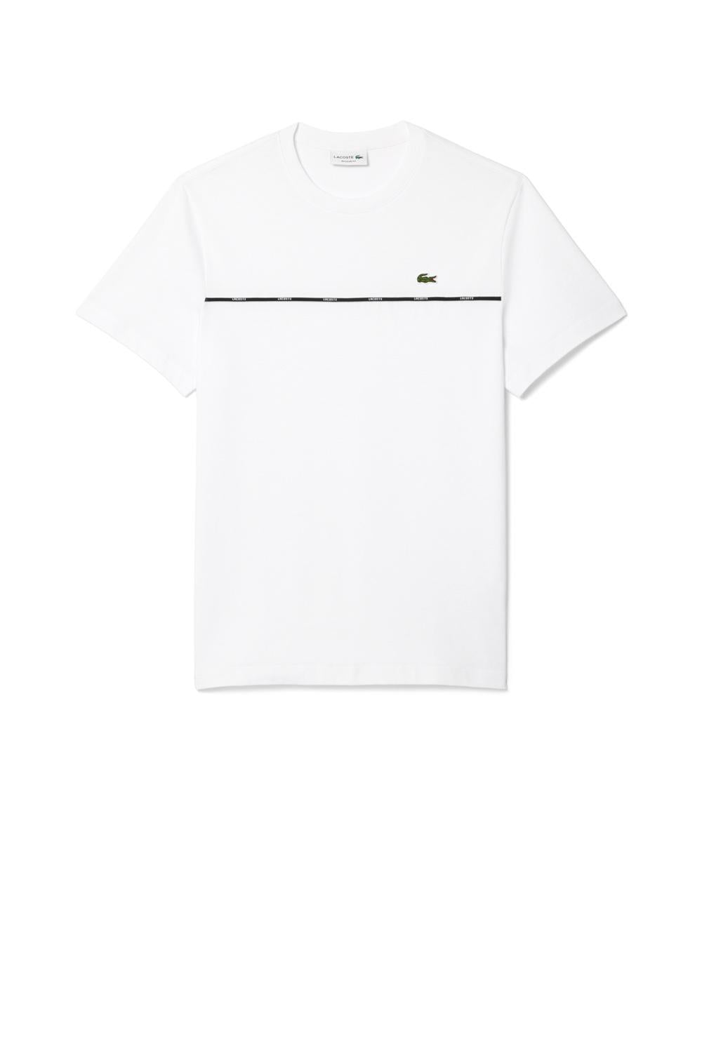  Lacoste T-shirt Bordo Logo Uomo - 1