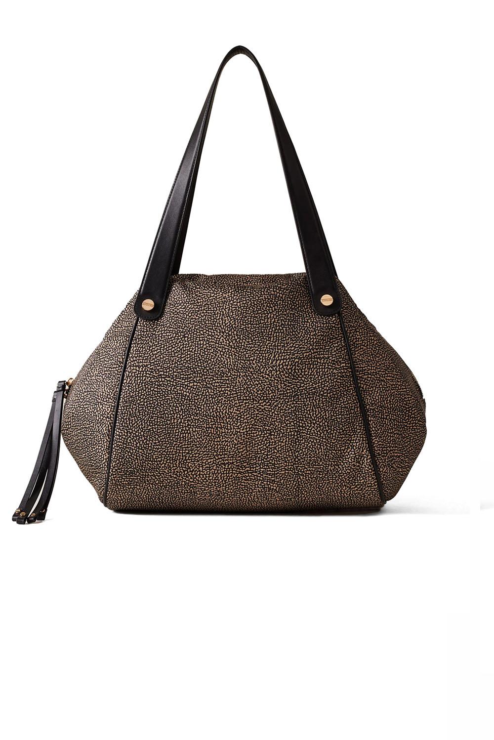  Borbonese Bauletto Marie Large Op Natural Woman - 1