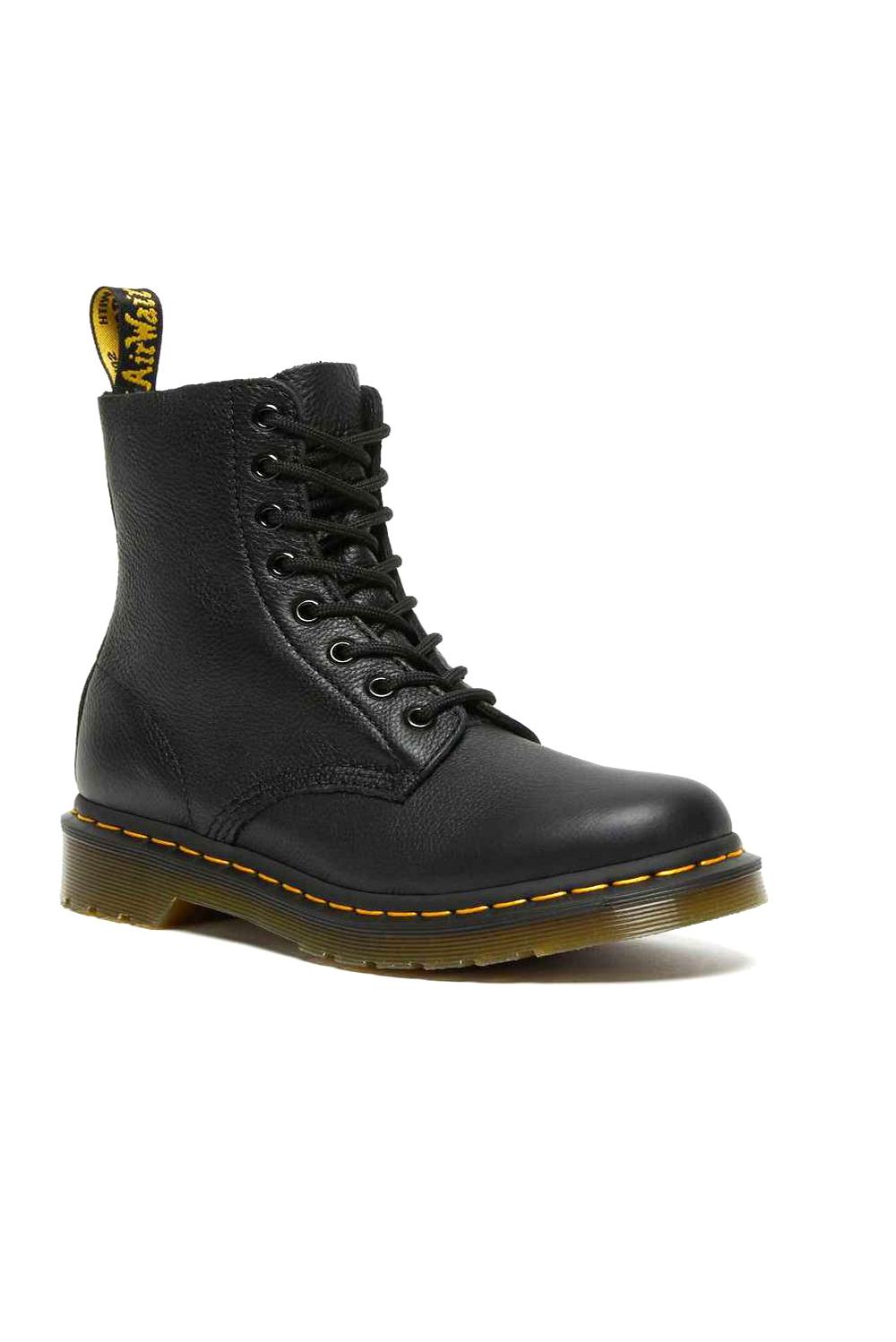  Dr. Martens Anfibio 1460 Pascal Black Virginia Woman - 2