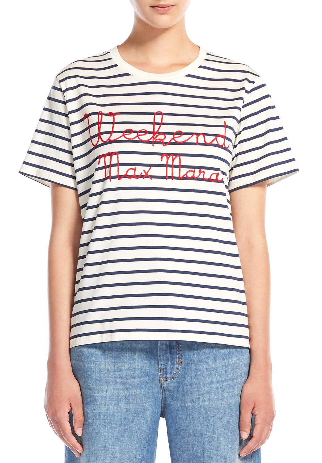  Max Mara T-shirt Olga Navy Woman - 4