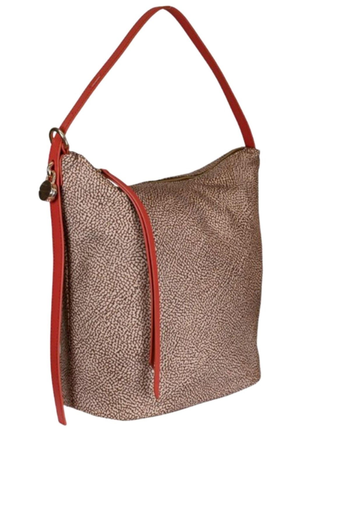  Borbonese Prive Secchiello Beige/red Papaya Woman - 2