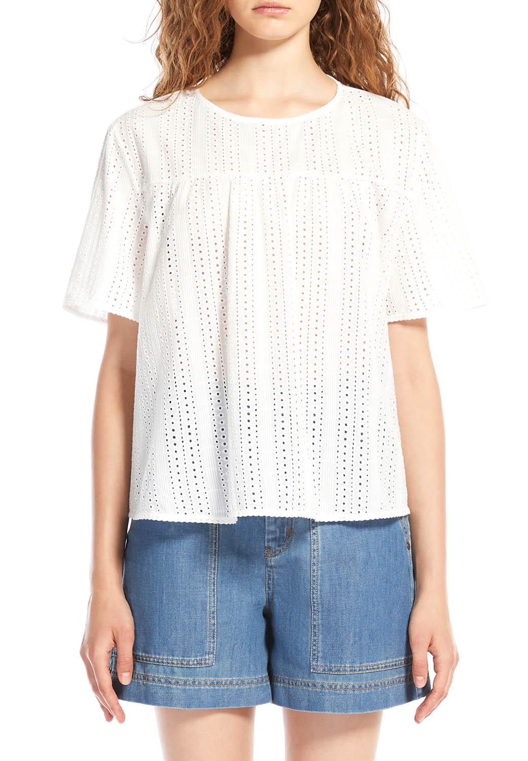  Max Mara Top Editta White Woman - 2