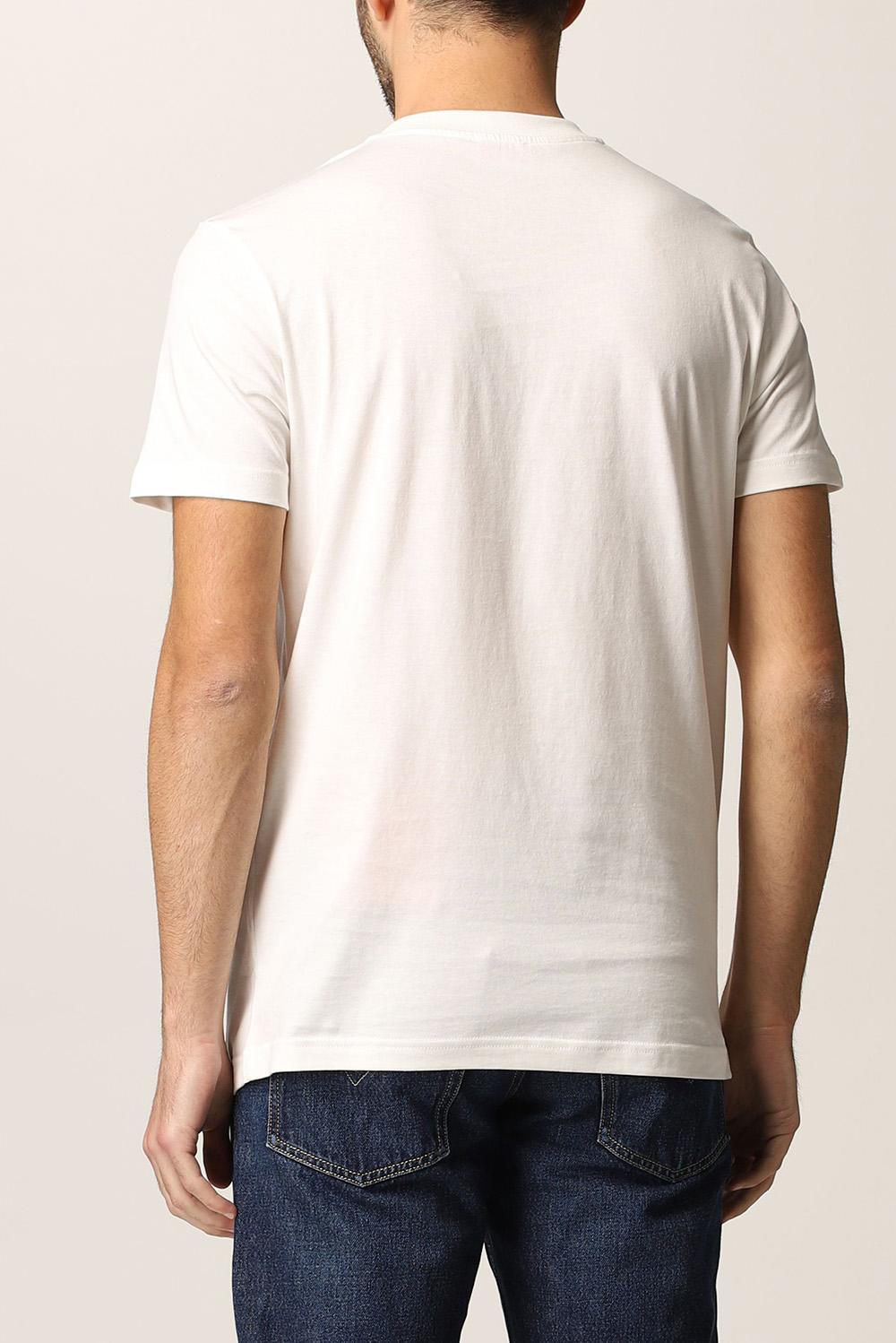  Diesel T-shirt In Cotone White Uomo - 2