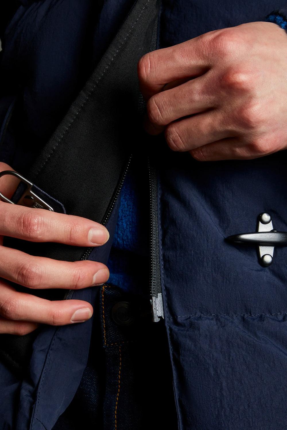  Fay Piumino Double Front Navy Uomo - 4