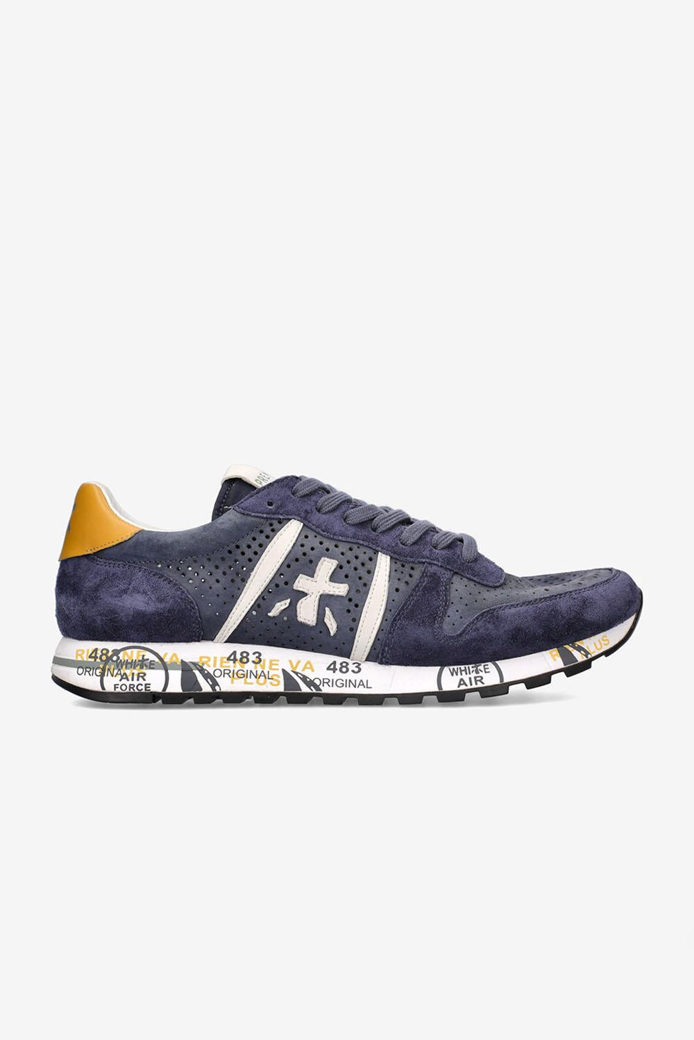  Premiata Sneakers Eric Navy Uomo - 1