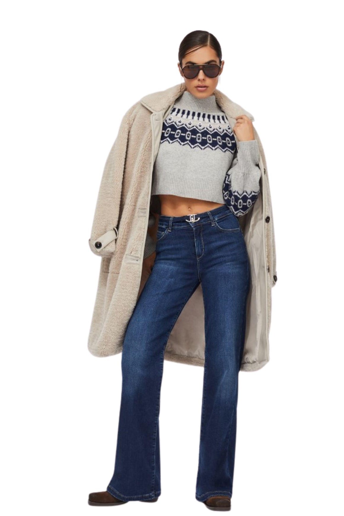  Liu Jo Jeans Flare Con Cintura Woman - 2