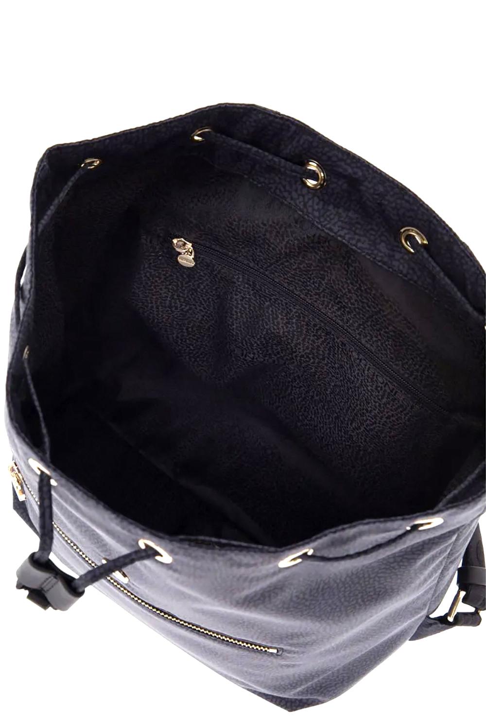  Borbonese Eco Line Zaino Medium Nero Woman - 3