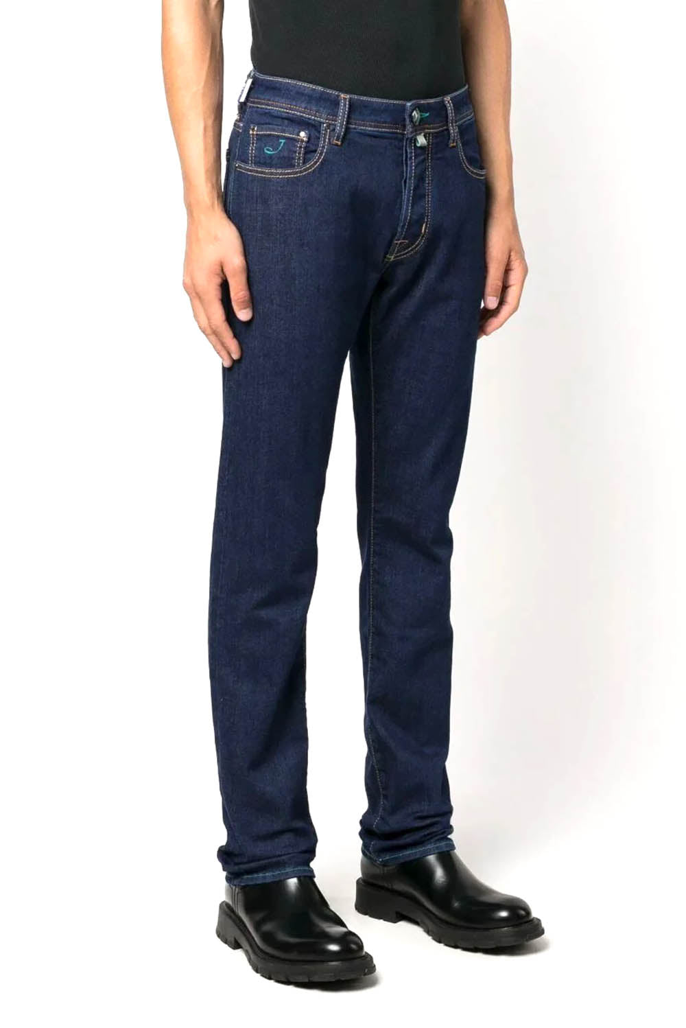  Jacob Cohen Jeans Slim Con Applicazione 561d Uomo - 2