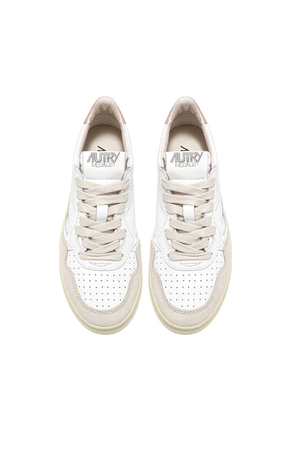  Autry Sneakers Medalist Low Whitepink Donna - 4